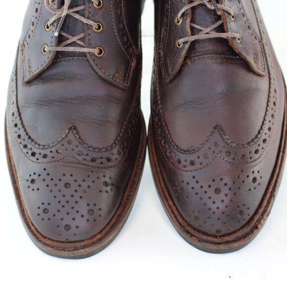 Allen Edmonds Aberdeen Brown Leather Oxford Casual Dress Shoes (8.5 US) main image 6